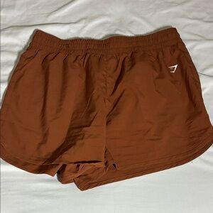NWOT - Gymshark Women's Brown Athletic Shorts